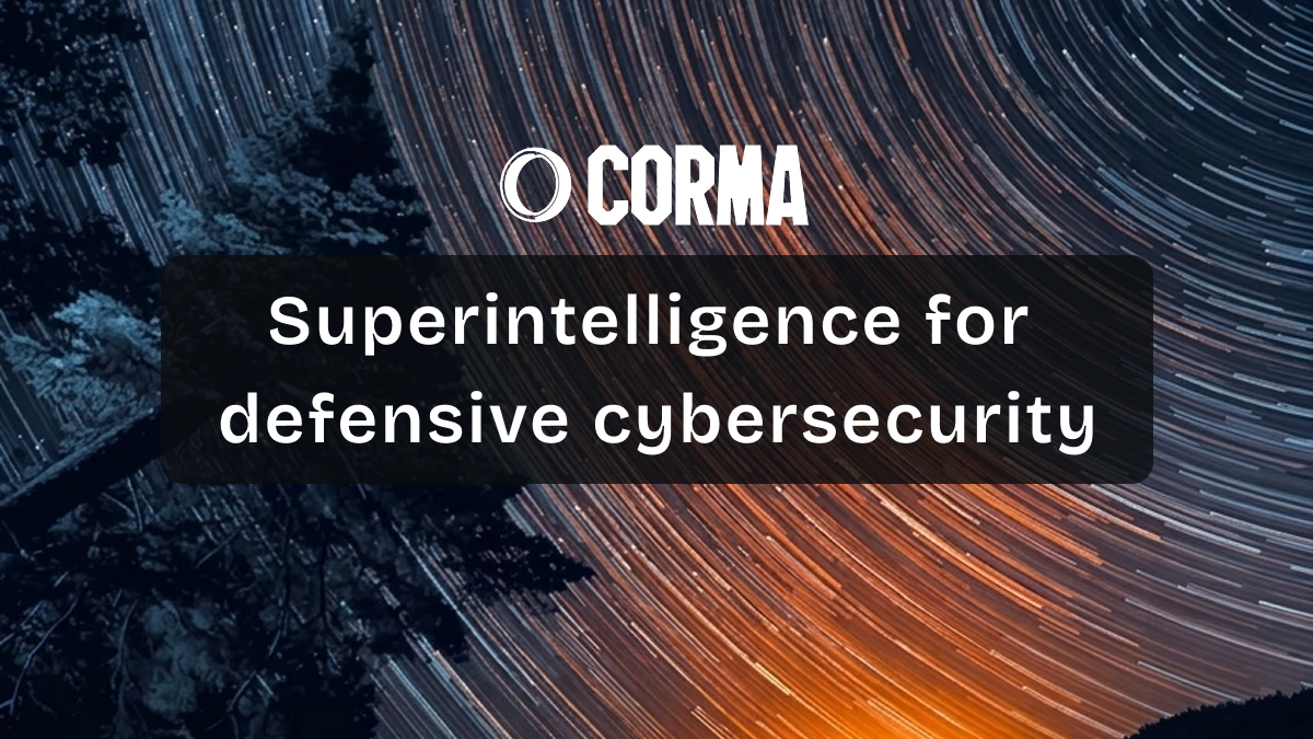 Corma AI defensive cybersecurity platform launches with $60M Sequoia seed to close the AI Defensive Gap