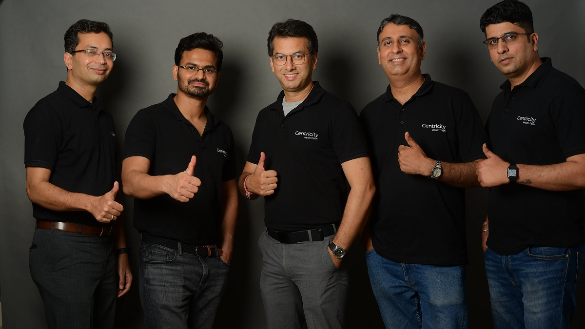 Centricity wealth management platform following its ₹280 crore Series A led by SMBC Asia Rising Fund
