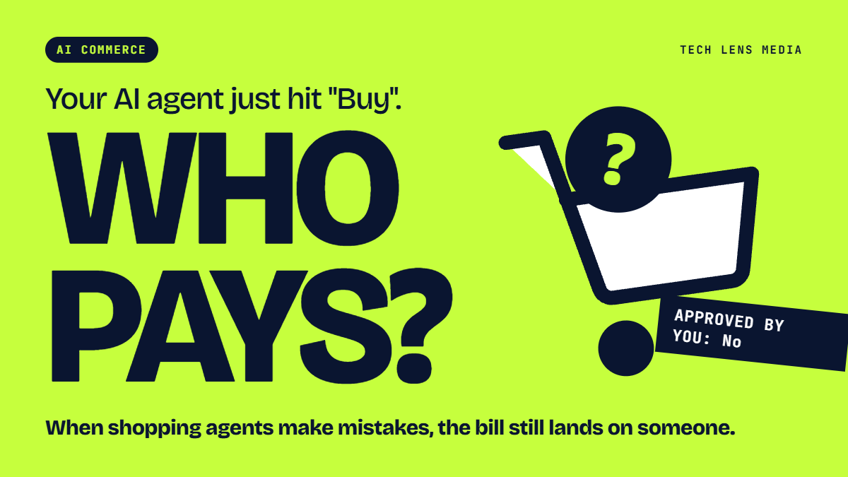 AI Shopping Agents Can Now Buy for You, but Who Pays When They Make Mistakes?
