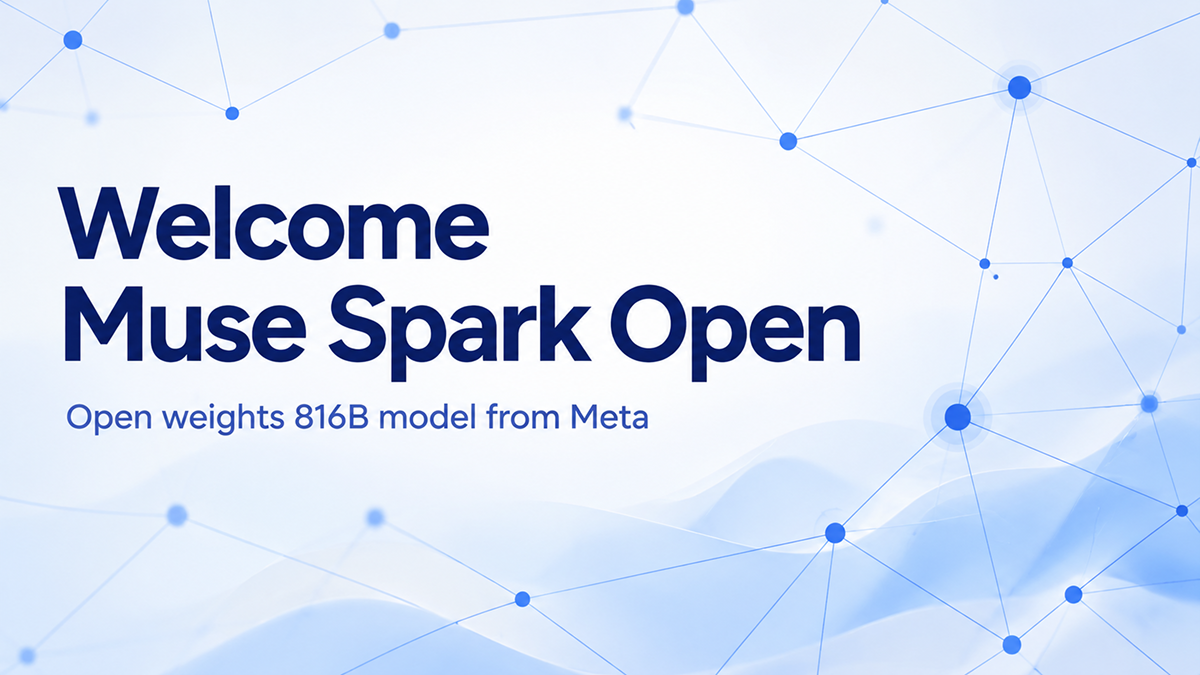 Meta Muse Spark Open Brings 816B Agentic AI to Local Hardware
